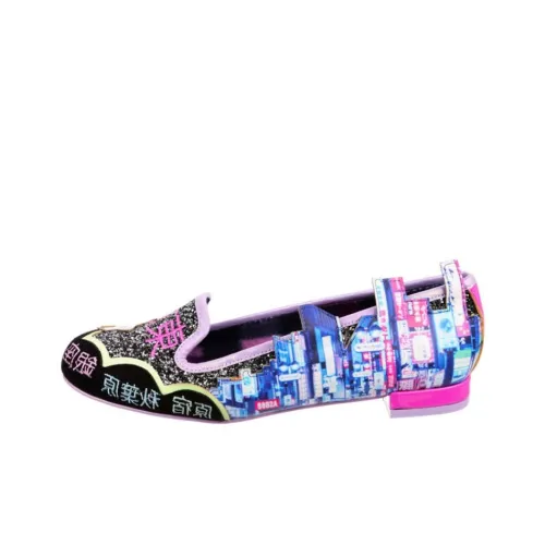 IRREGULAR CHOICE Neko Nyan Casual Single Shoes 1cm Women's Purple