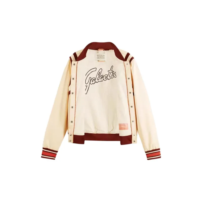 Scotch&Soda Jackets Coats Women's Ivory White-1
