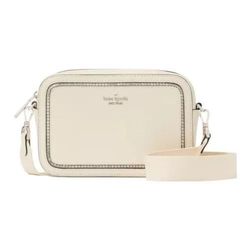 Kate Spade Saffiano Leather Crossbody Bag Shoulder Bag Mini Women's Protein Cream