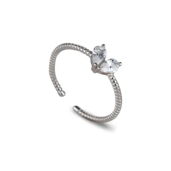 JESCAKOO S925 Sterling Silver Rings Women's