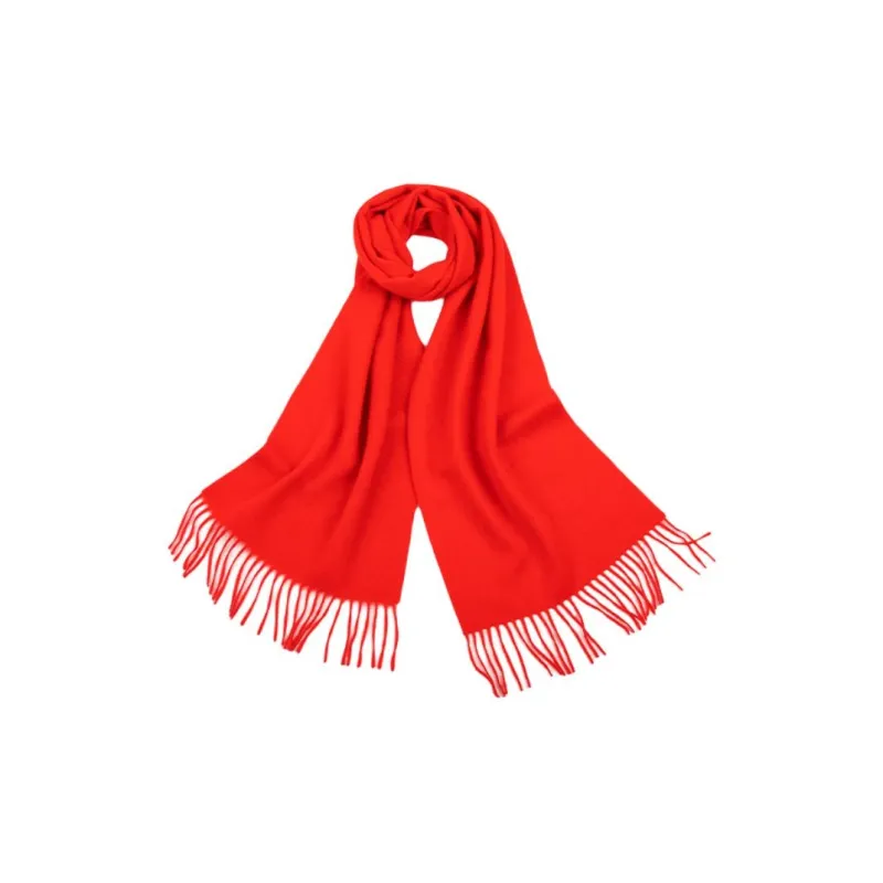 H YXIANG Cashmere Knit Scarves Women's-0