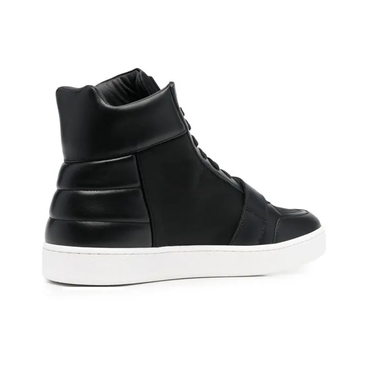 MOSCHINO Stylish Skateboarding Shoes Men's Black-3