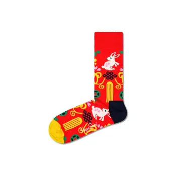 Happy Socks Mid Calf Socks Women's 1 Pack Red