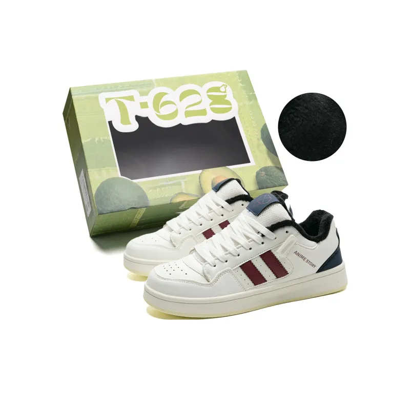 T628 Puffy Shoes, Box Included Slip Resistant, Abrasion Resistant, Lightweight Low Top Skateboard Shoes Unisex-74