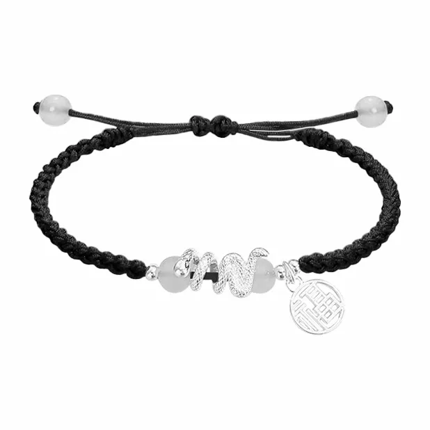 Muyan Alloy Serpent Blessing Bracelet Unisex-3