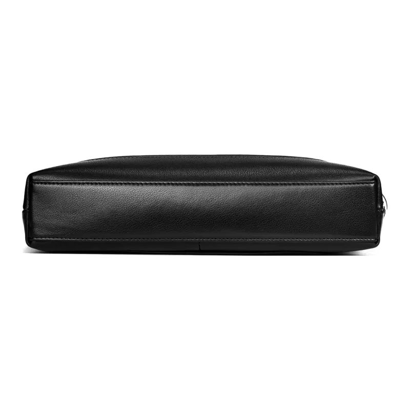 Ceion Keust Cow Leather Crossbody Bag Men's Black-1