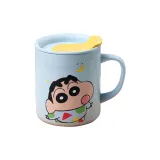 Crayon Shin-Chan-Milk Spoon+Cup Cleaning Brush+Sticker