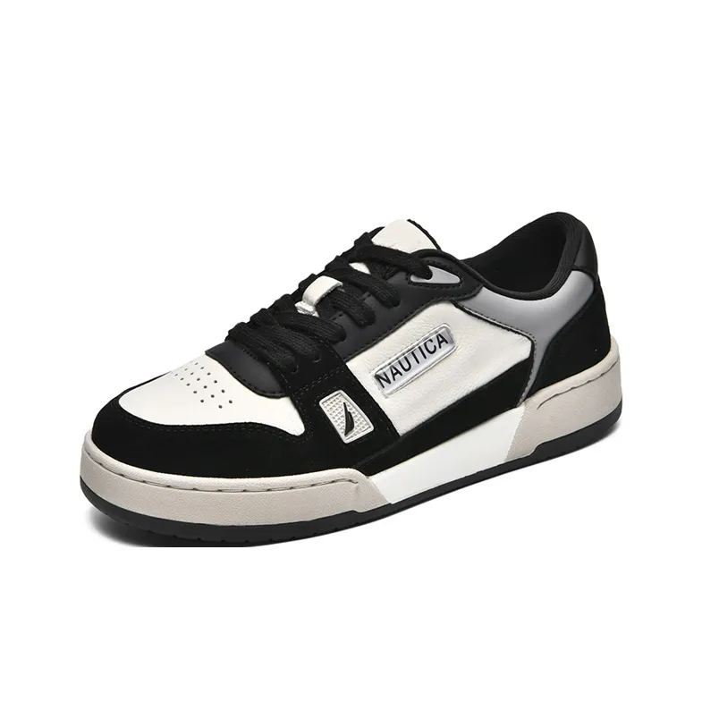 NAUTICA Luxury Trend Collection Anti Slip And Wear Resistant Height Increasing Low Top Skateboard Shoes Women's-2