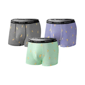 Qiao Ni Tong Underpants Men's 3 Pack