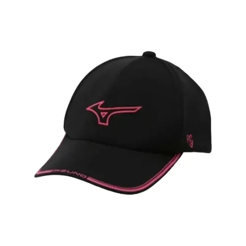 Mizuno Polyester Baseball Caps Men's Black