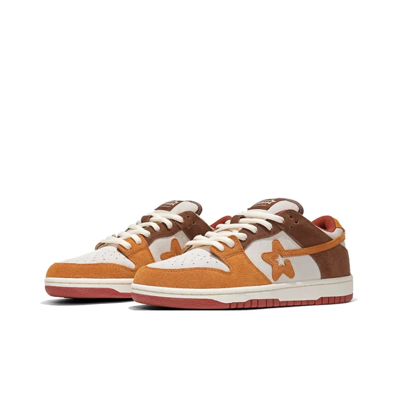 RIPSTAR SKBD Low Maxes Clay Slip Resistant Cushioning Low Top Skateboard Shoes Unisex Terracotta-2