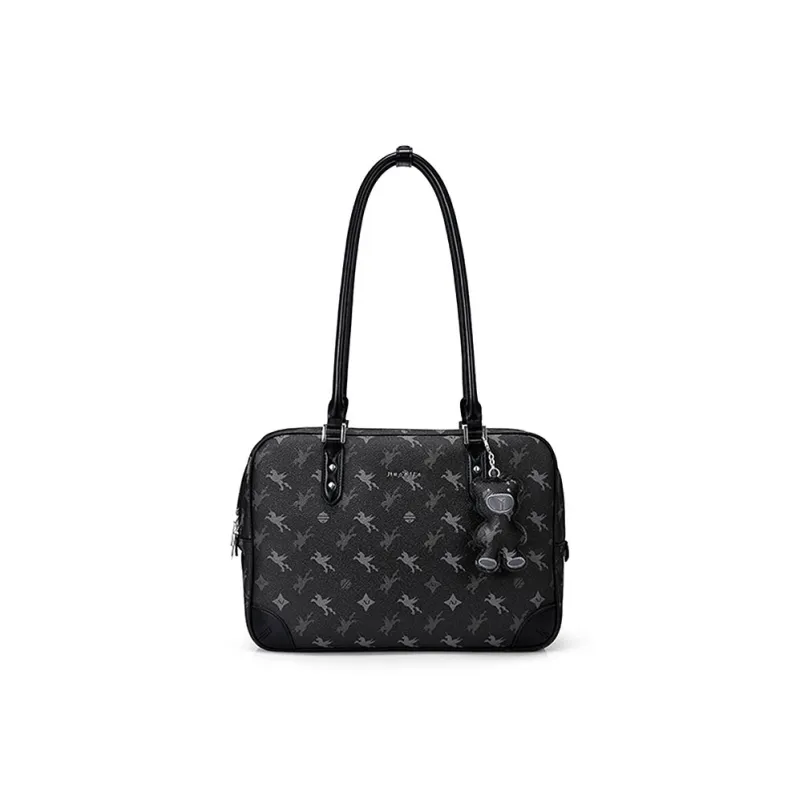 NUCELLE PVC Bowling Ball Shoulder Bag Women's Multicolor-14