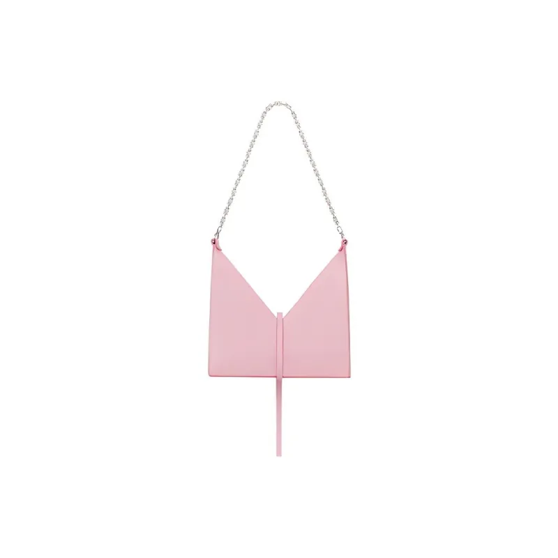 GIVENCHY Cut-out Cow Leather Handbag Crossbody Bag Small Size Women's Girlish Pink-1