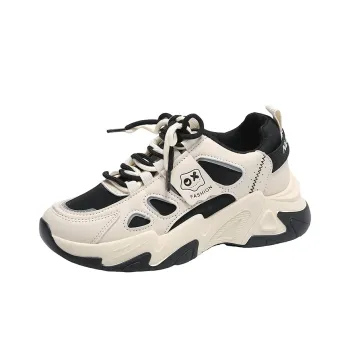 M.M Party Cushioning, Wear Resistant Low Top Chunky Sneakers Women's