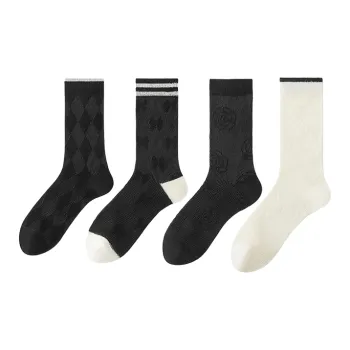 Cheemy Free Mid Calf Socks Women's 4 Pack