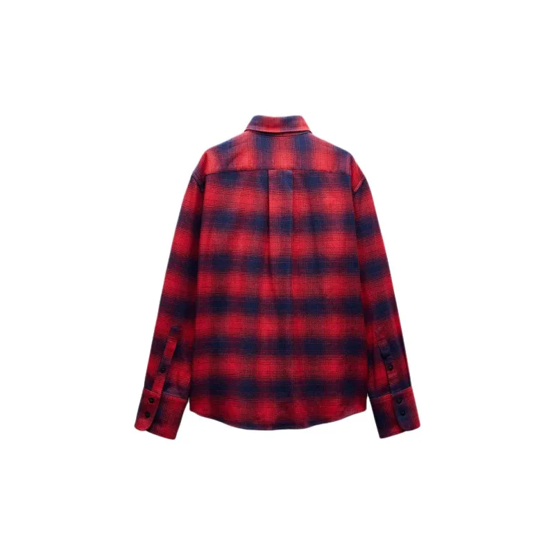 ZARA ZW Series Shirt Women's Red-1