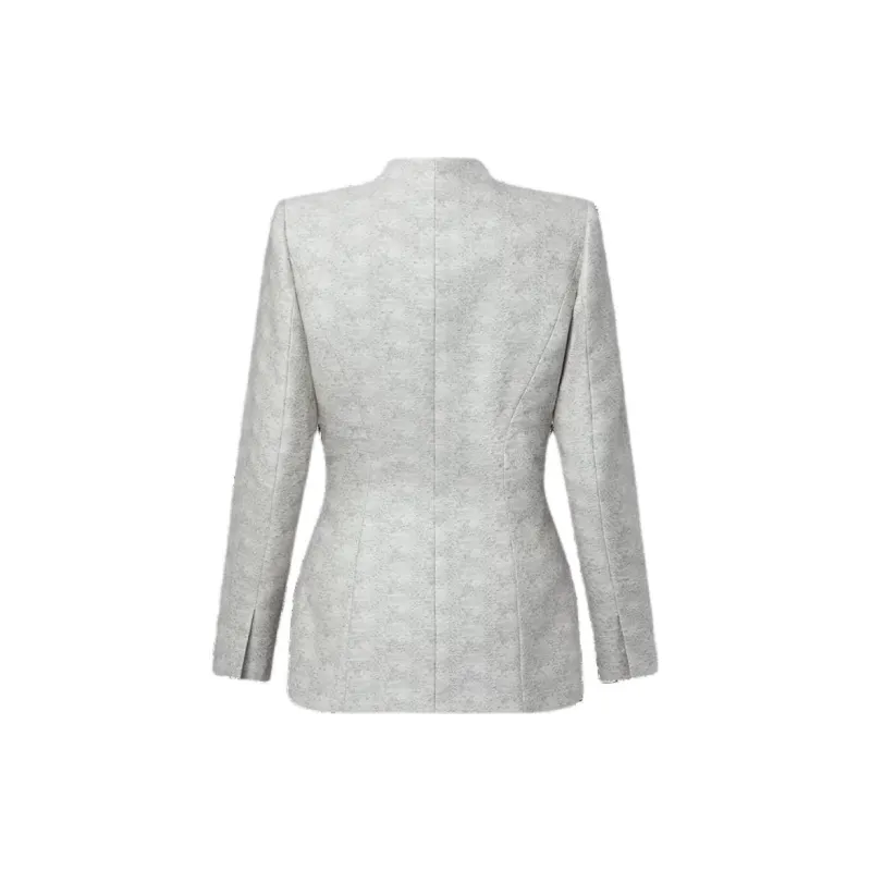 LOUIS VUITTON Damier Accent Collarless Blazer-1
