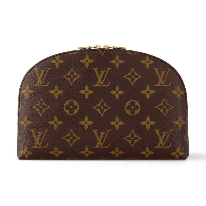 LOUIS VUITTON Be Alma Monogram Canvas Shoulder Bag Women's Black-1