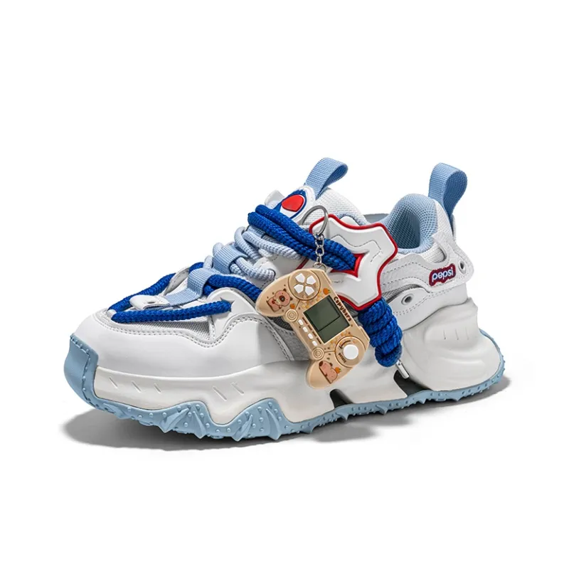 Pepsi Jelly Color Series Low Top Chunky Sneakers Unisex-1