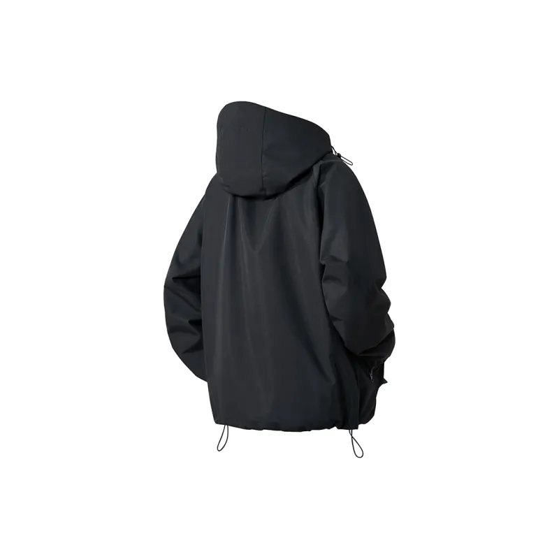 PISYPOX Water Resistant Windproof Wear Resistant Windbreaker Jacket Unisex-2