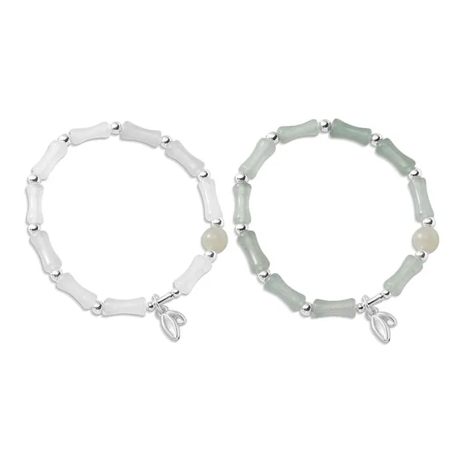 KING TAI SANG Colored Glaze Bracelets Unisex-8