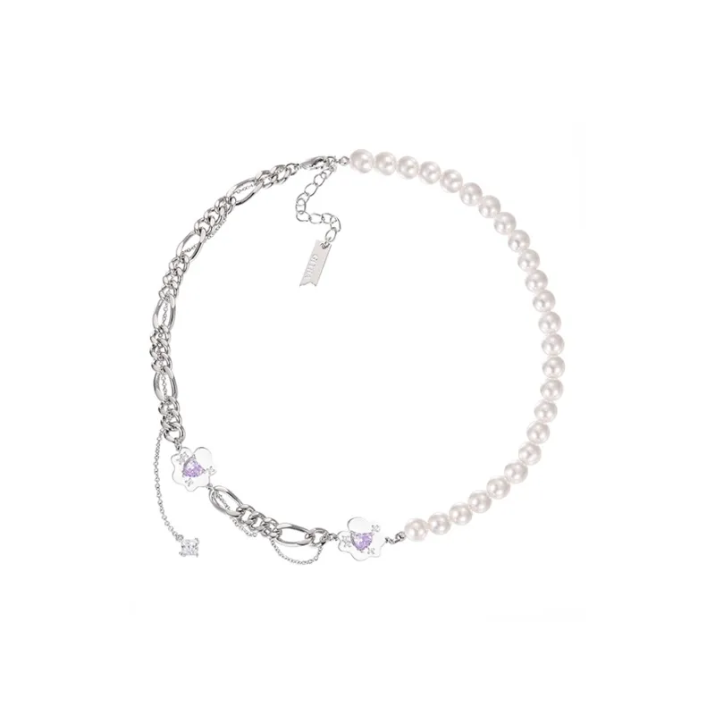 GITHA Faux Pearl Necklaces Women's White-0