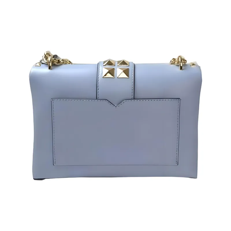 MICHAEL KORS Cece Leather Shoulder Bag, Crossbody Bag Medium Size Women's Blue-2