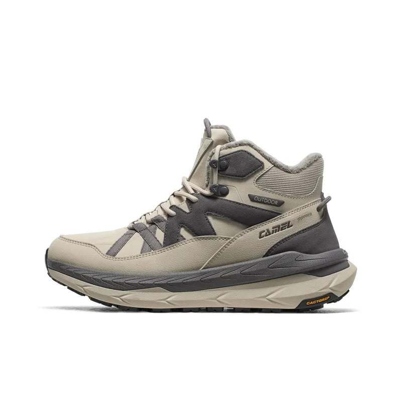 CAMEL Anti-Slip And Wear-Resistant Warm High-Top Outdoor Shoes Men's-2