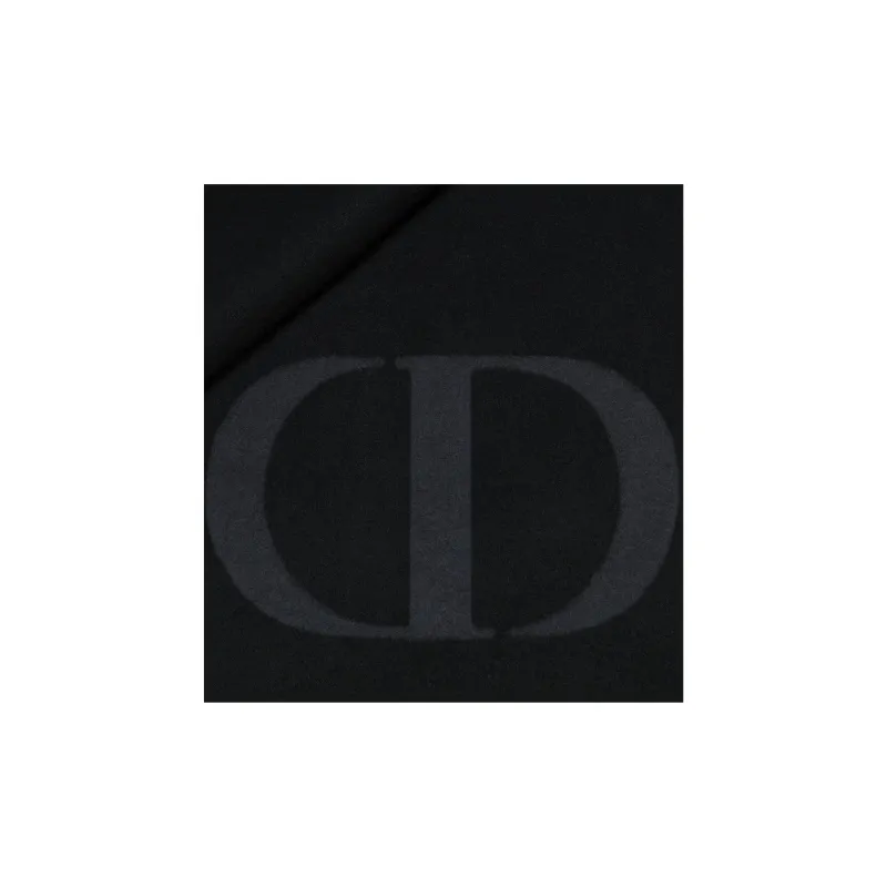 DIOR Knit Scarves Women's Black-3