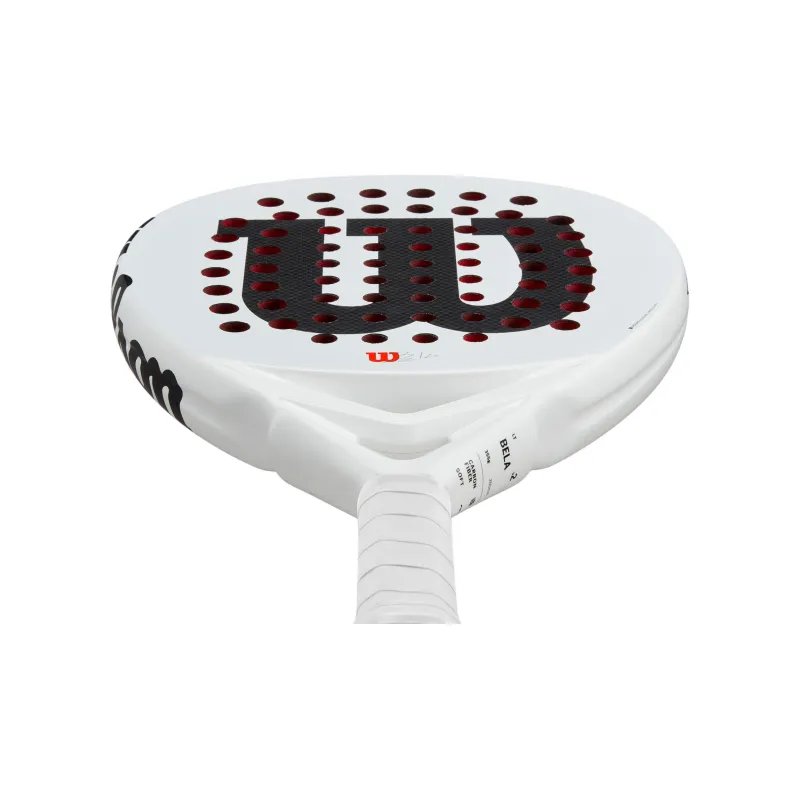 Wilson Blade Racket Carbon Fiber EVA Foam Unisex White-6