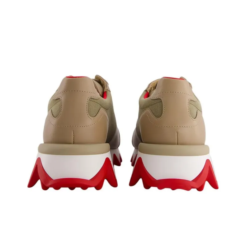 CL LUBOTING Nastroshark Low Top Casual Shoes Men's Brown-4