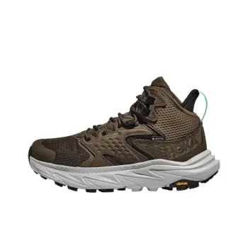 HOKA ONE ONE Anacapa 2 Anti Slip Wear Resistant Mid Top Hiking Shoes Men's Brown