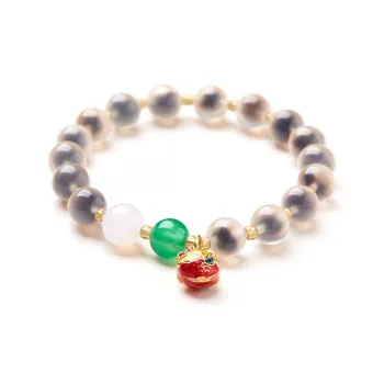 KING TAI SANG Agate Bracelets Unisex
