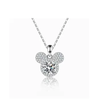 DFALLA S925 Sterling Silver Moissanite Necklaces Women's