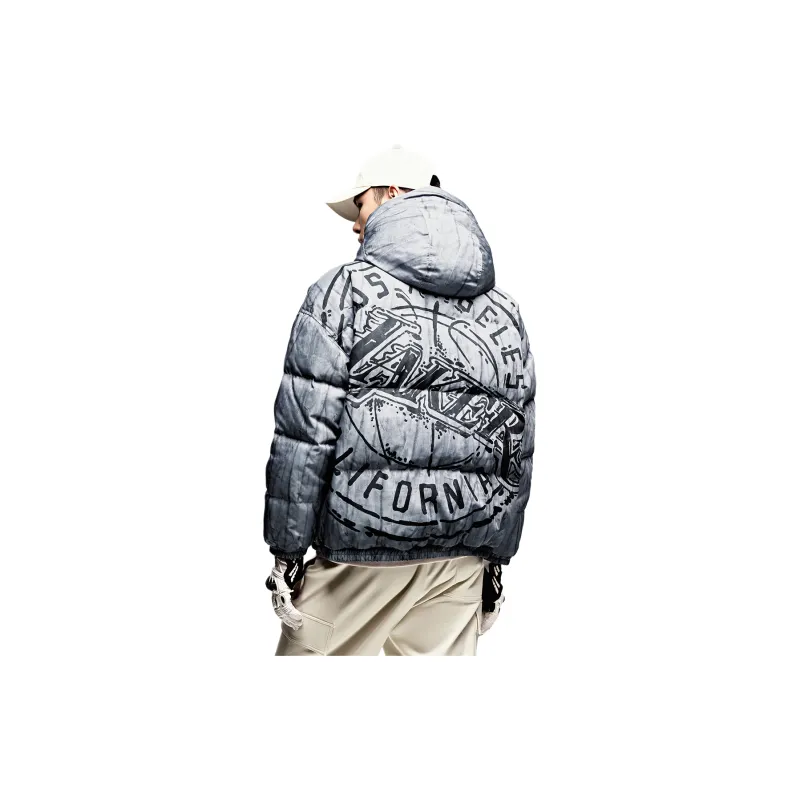 JACK JONES· Jack&Jones X Lakers Nba Down Jacket Coat Men's Marine Blue-2