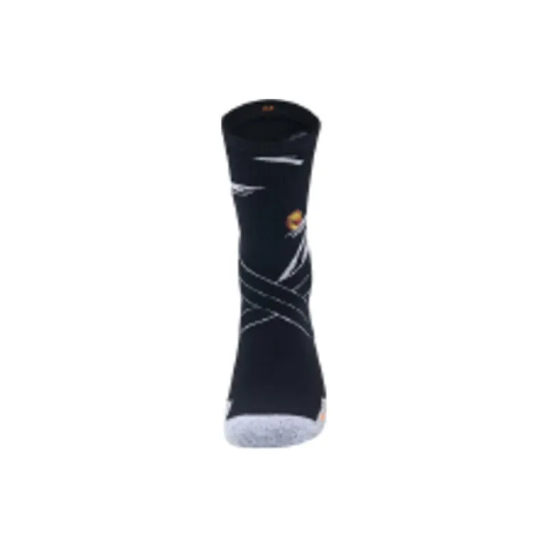Anta Basketball Collection Knee High Socks Men's 1 Pack Basic Black-1