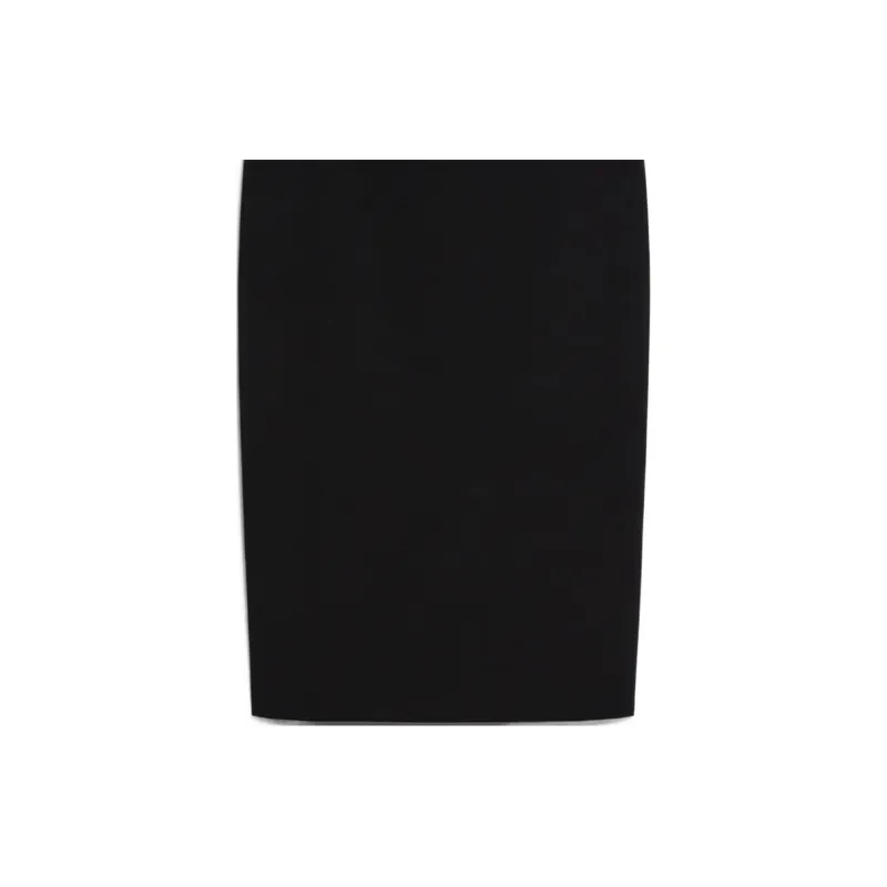 MaxMara Lubiana Collection Stretch Fabric Sheath Dress Casual Long Skirt Women's Black-5