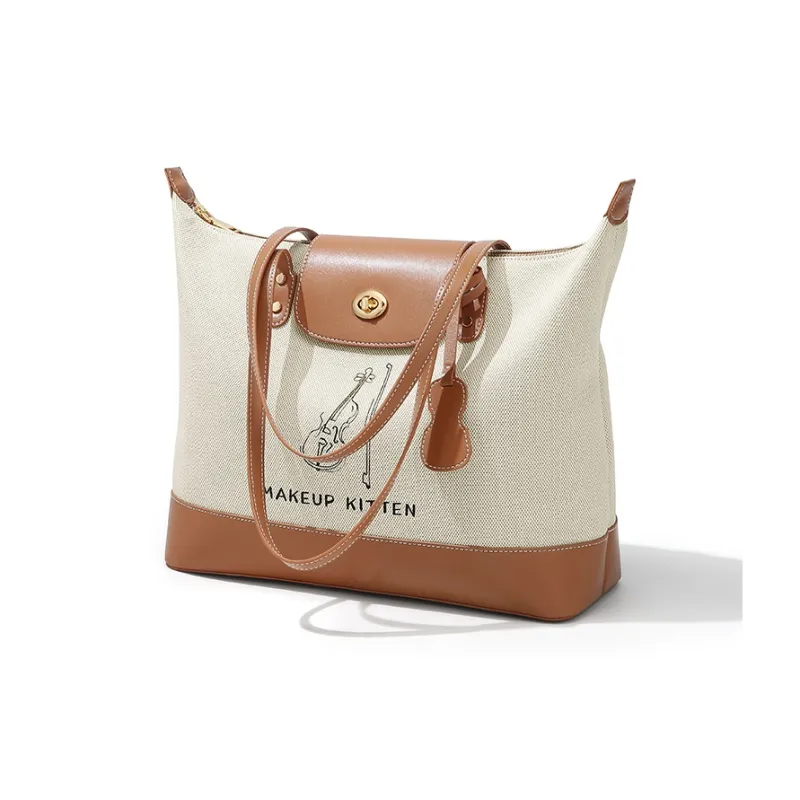 MAKEUP KITTEN Shoulder Bags Ecru-3