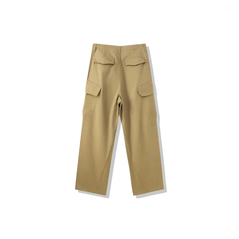 I'm David Casual Pants Unisex Dark Khaki-1