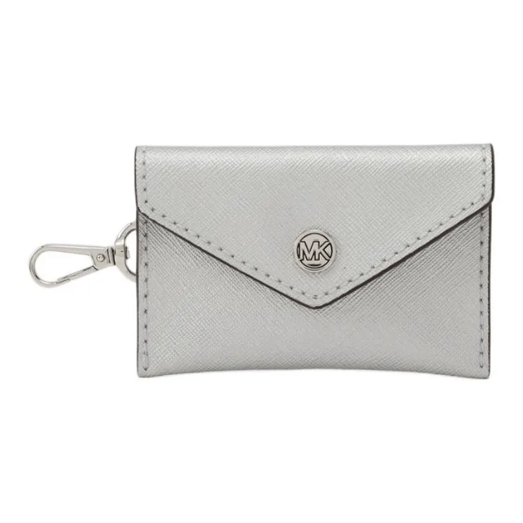 MICHAEL KORS Coated Canvas Combo Bag, Crossbody Bag, Shoulder Bag Trumpets Women's Silver-3