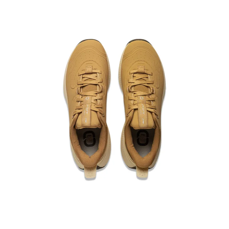 LiNing SOFT PLUS SHIELD Anti Slip Wear Resistant Low Top Casual Shoes Men's Khaki-3