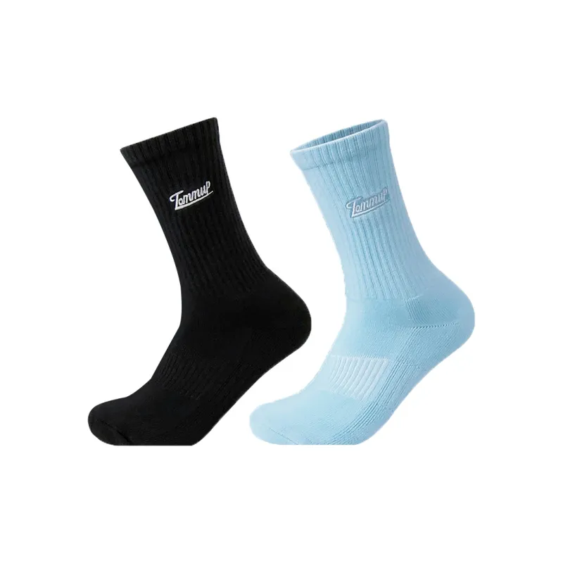 BKCXZICE Basketball Socks Unisex 2 Pack Carolina Blue-13