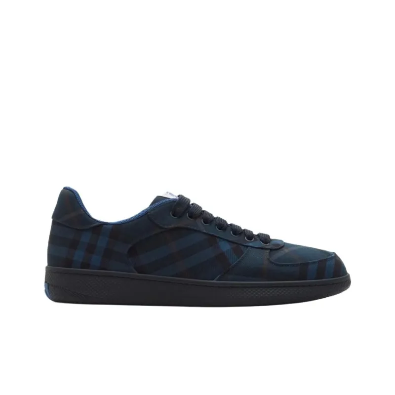 Burberry Terrace Low Top Skateboard Shoes Men's Blue-1