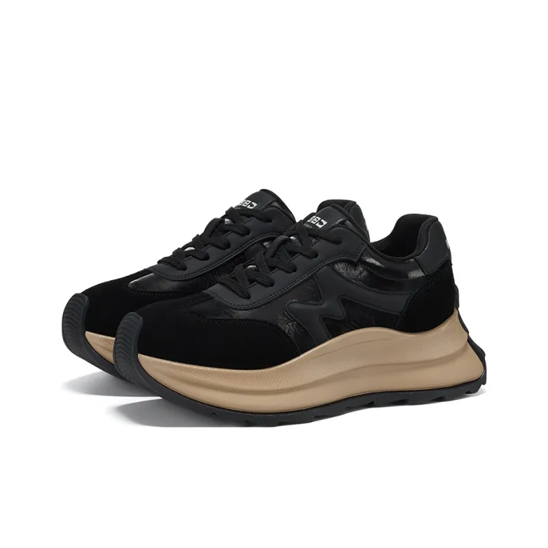 GG-CC Platform Cortez Shoes Cushioning Anti-Slip And Wear-Resistant Height Increasing Low-Top Casual Shoes Women's-7