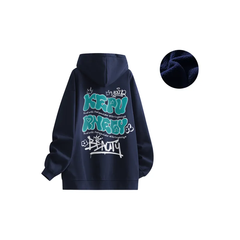 Kepu Fleece Lined Hoodie Unisex-20
