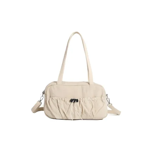 Carksky Nylon Fabric Shoulder Bag Crossbody Bag Handbag Women's White/Black/Light Blue/Light Gray