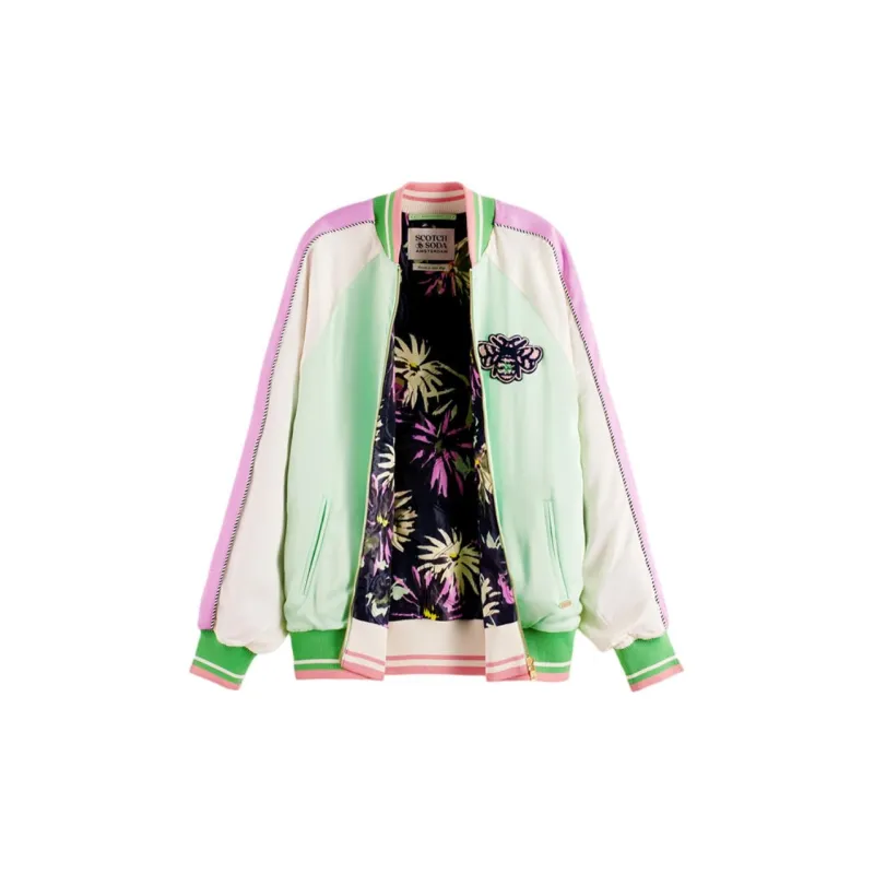 Scotch&Soda Puffer Jacket Women's Multicolor-1