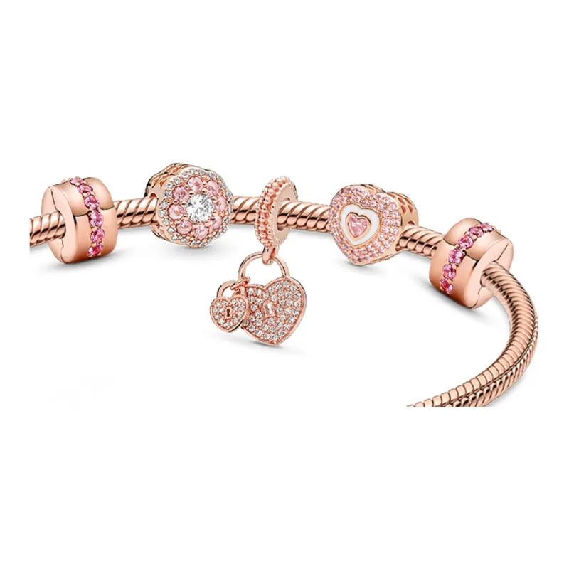 Pandora Copper-Silver Alloy Bangles Unisex-2