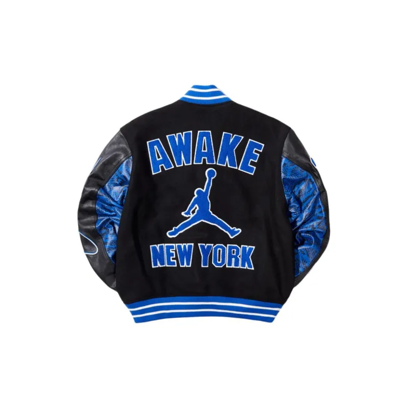 Awake NY X Awake NY Men's Varsity Jacket-1