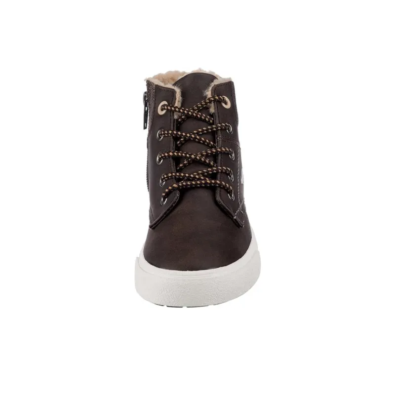 KangaROOS Anti Slip And Wear Resistant Warm Mid Top Kids Lifestyle Shoes Tan Children Aged 3 7 Years Old-3